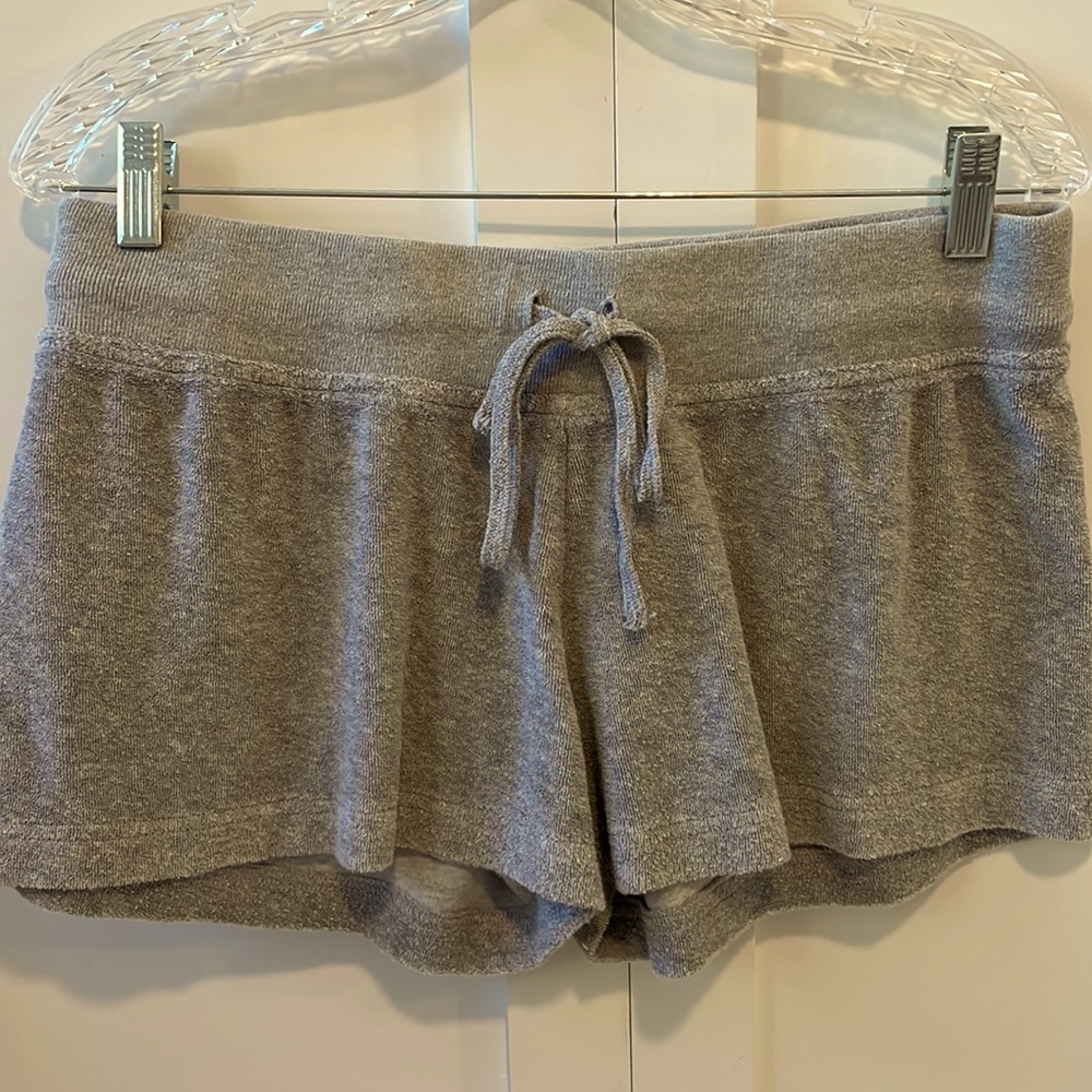 plain grey terry short Hardtail